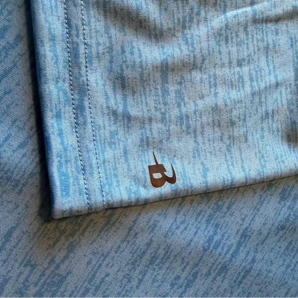 Light Blue Quarter-Zip Performance Pullover - Picture 4 of 9
